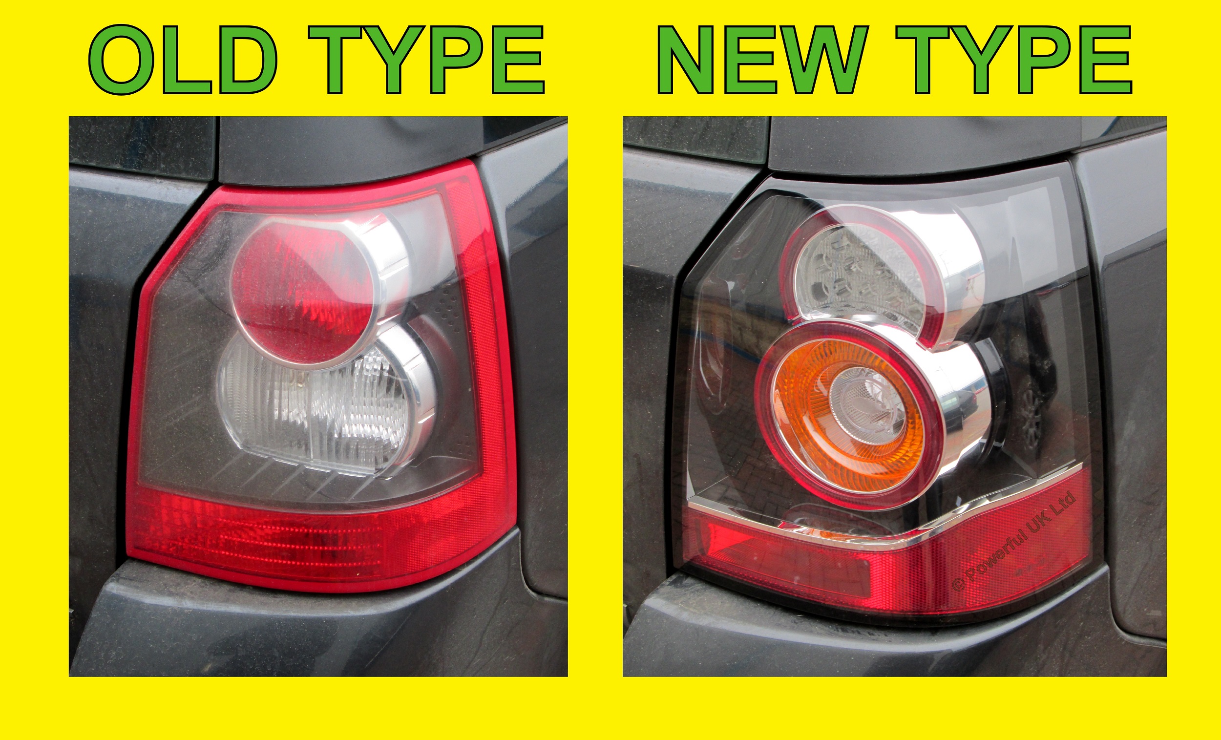 Land Rover Freelander 2 LED Rear Light tail lamp upgrade kit LR2 HST